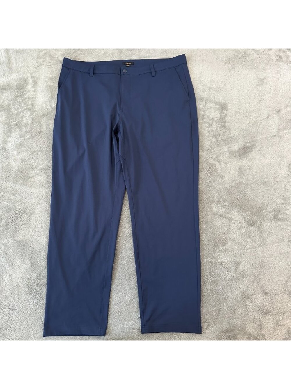 Quince Pro Tech Golf Pants 38x30 Blue Wavecrest Performance
